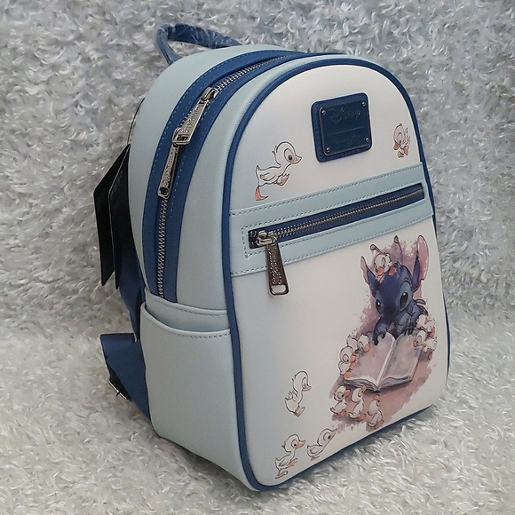 NWT Loungefly Lilo and Stitch Ducklings Mini Backpa… - Picture 4 of 14